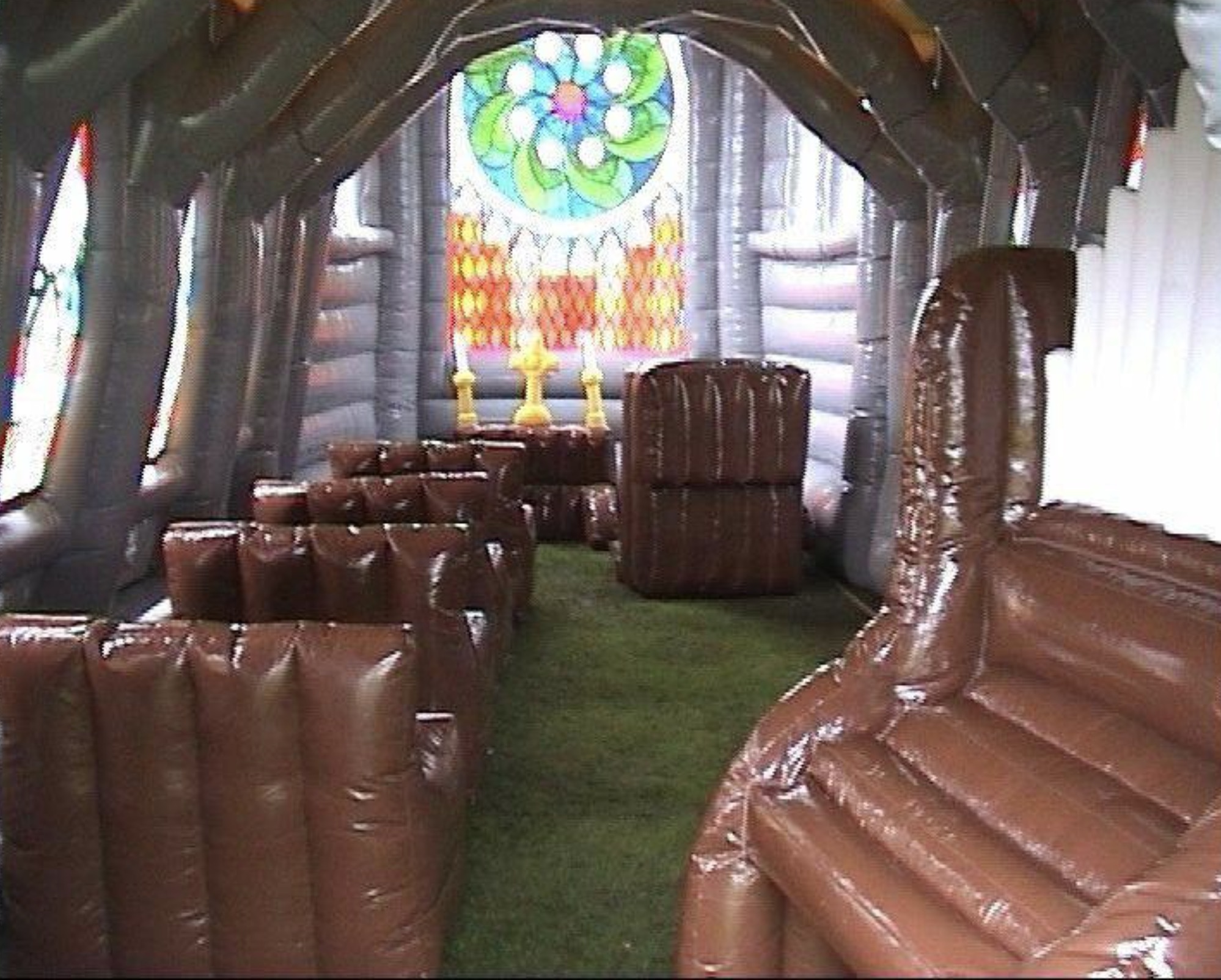 inflatable synagogue